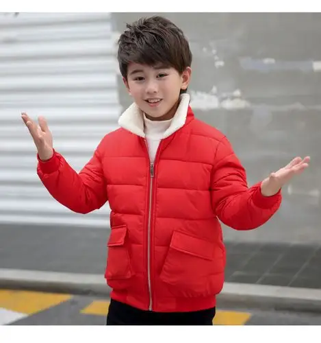 男孩加厚棉服中大童男童棉衣秋冬新款童装加厚保暖棉袄外套冬装儿童