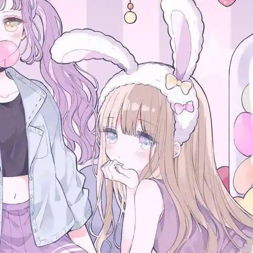 【精选闺蜜头像】动漫女生微信头像,闺蜜头像,清新风格啥啥都有