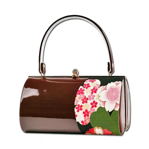 日式女款手拎包定制日本手包高端配饰包和服包手工包