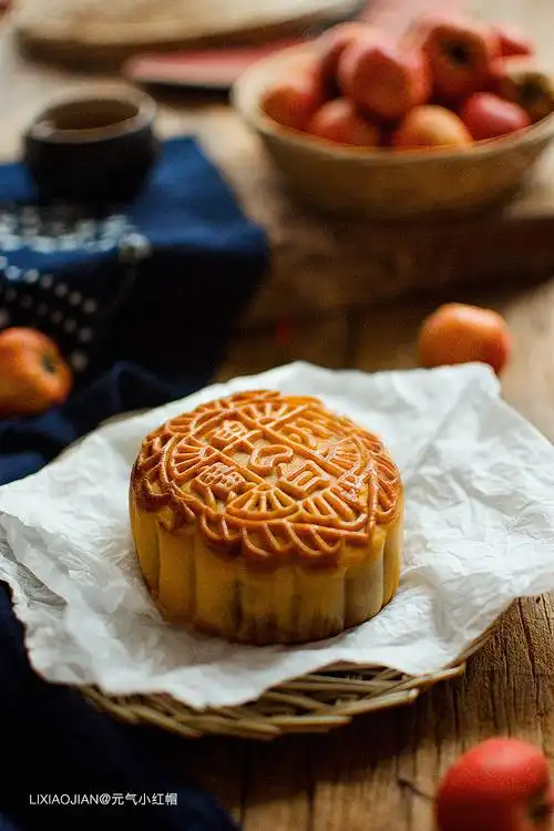 一组国风月饼摄影.