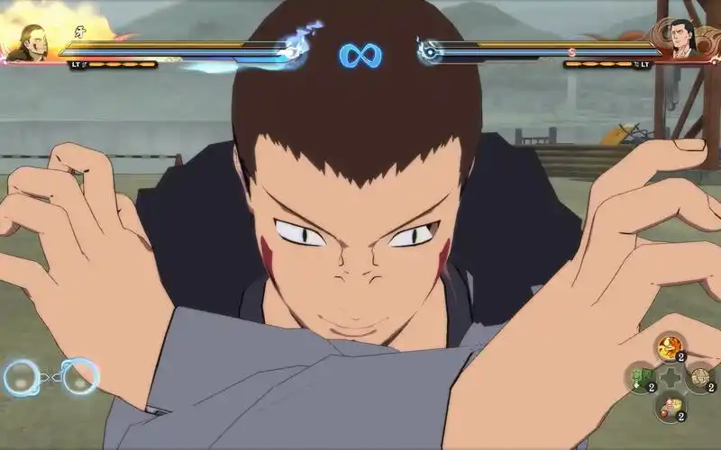 火影忍者:博人传牙vs日向日足,大招可以变身双头狗_哔哩哔哩_bilibili