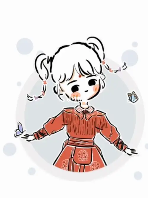 杨紫的卡通简笔画