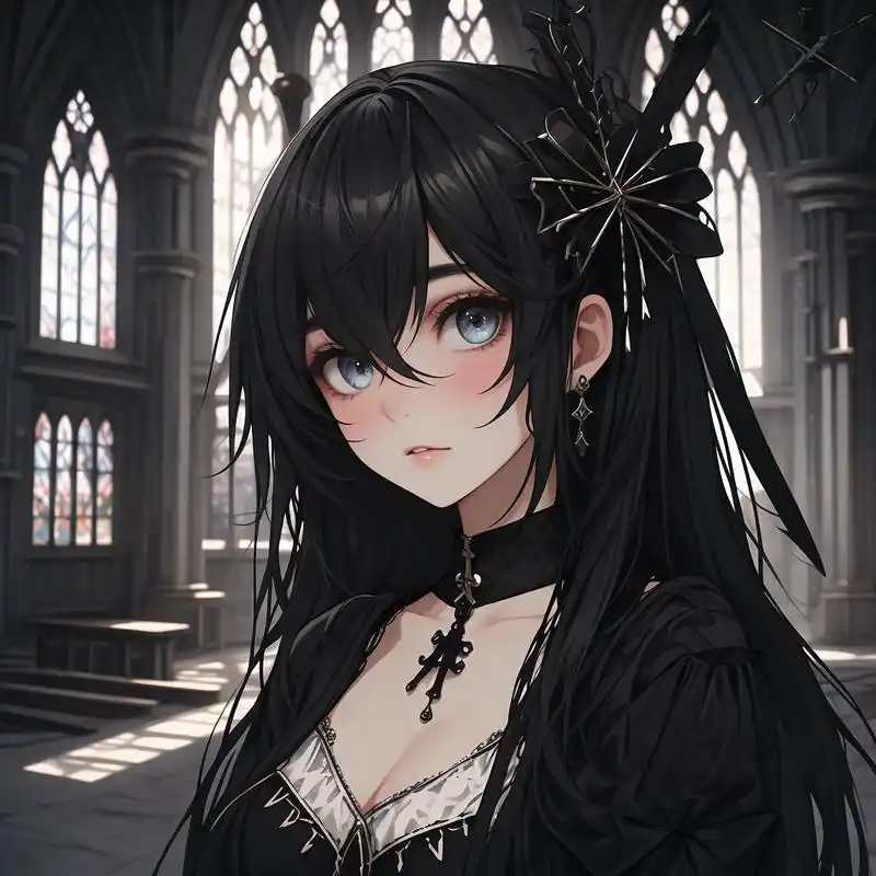 94黑暗系女生头像精选94