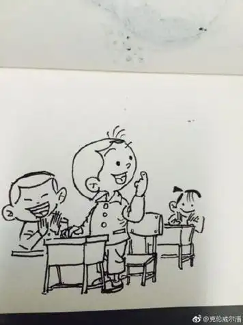 学生教室上课的背影简笔画一家四口手拉手简笔画大全铅笔人简单画好