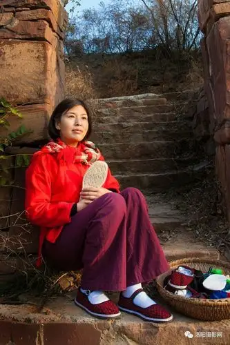 人像摄影乡村里的守望