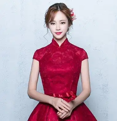 旗袍发型如何梳端庄气质的女生发型
