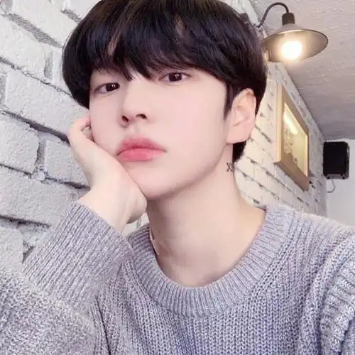 空气刘海美男子