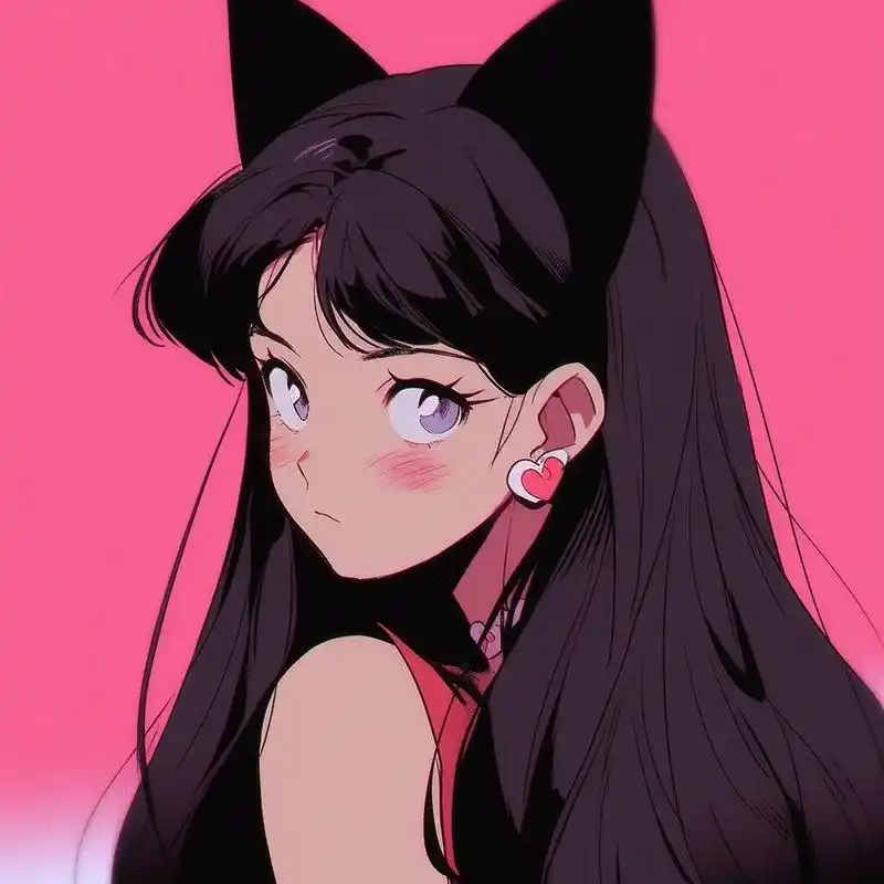 旧漫女生头像 | pink 第二组粉色系,姐妹们可以跟闺蜜一起用起来