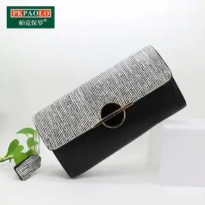 帕克保罗时尚链条包真皮女包新款2020斜挎单肩包头层牛皮手拿包