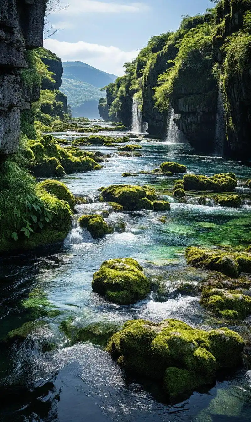 在这里,我们可以抛开繁忙的生活,与大自然亲密接触,感受大自然的神奇