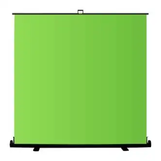 javes加厚进口绿幕抠像布背景布支架绿幕布可升降抠图绿布绿色背景