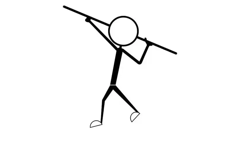 运动火柴人简笔画图片,火柴人运动简笔画图片-图片大观-奇异网