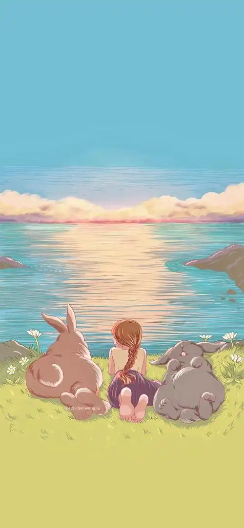 有哪些治愈系的二次元图片壁纸? - 知乎
