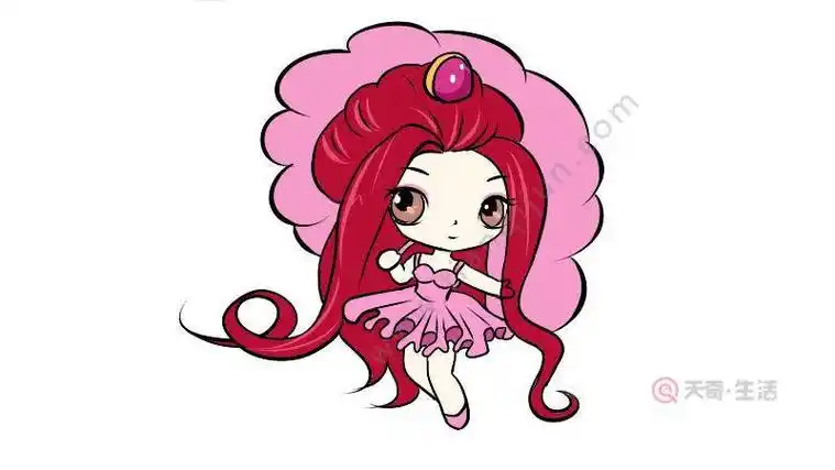 茉莉简笔画叶罗丽里面的茉莉简笔画