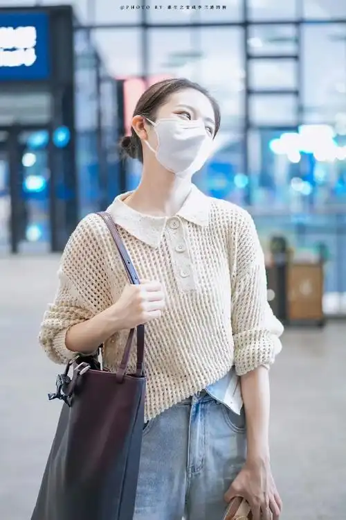 李兰迪##明星同款##threequarters##穿搭分享##李兰迪同款##牛仔沣