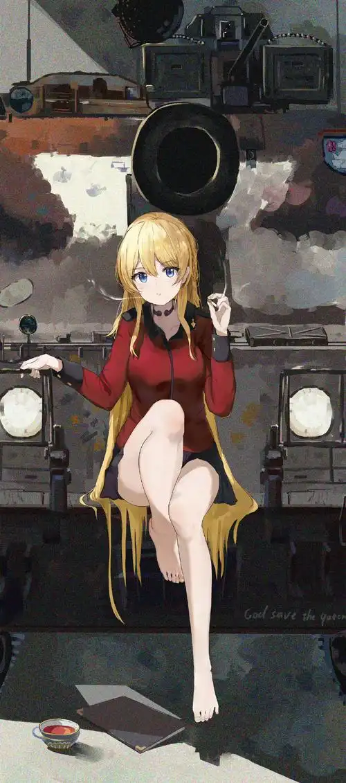 【p站美图】来一杯红茶吗?《少女与战车》大吉岭壁纸特辑 - acg17.com