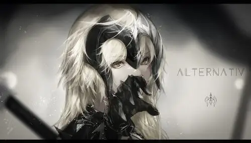 高清动漫二次元电脑壁纸 超有感觉的saber