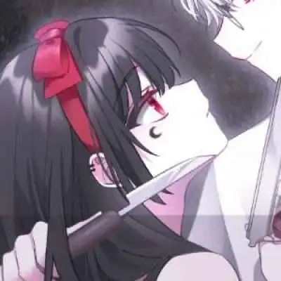 很丧的头像情头一对头像病态暗黑丧系动漫cp情头头像