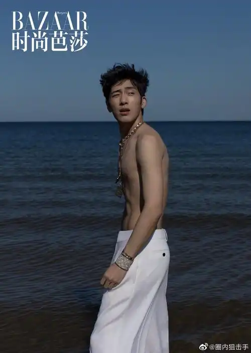 井柏然露背大片,井柏然时尚芭莎8月刊真的太绝了吧