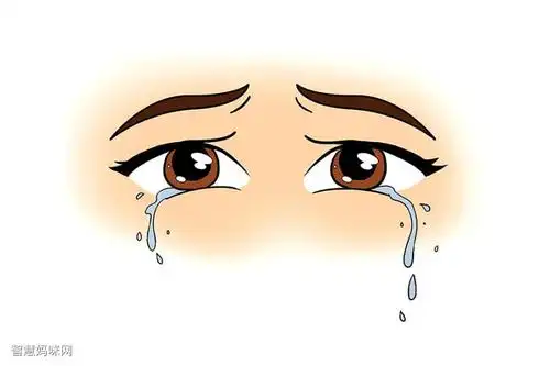 哭泣的眼睛怎么画
