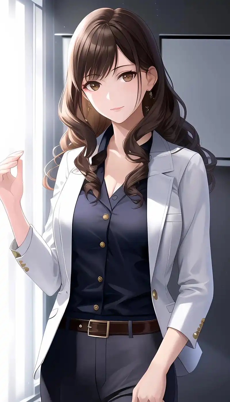 假如你有这样一个职场精英老婆,你会怎样样?#二次元 #ai绘 - 抖音