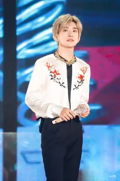 t杂志集齐tfboys##易烊千玺十周年演唱会单人机位