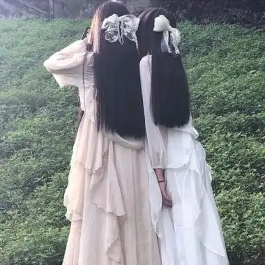 独一无二仙气闺蜜头像幸好夏天有你