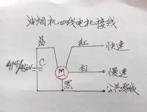 风车专用电机接线图