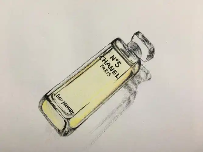彩铅香水瓶