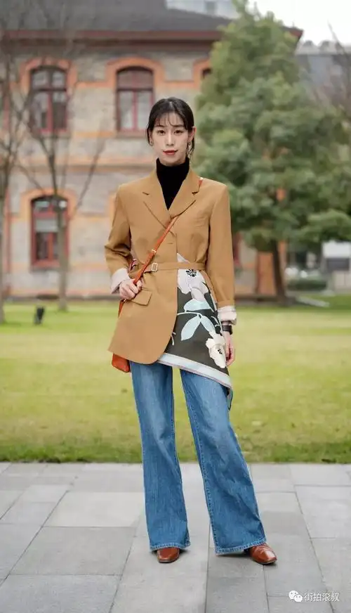 滚叔街拍把西装列入冬装的范畴大概就是在这个冬天吧