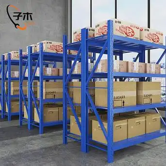 货架置物架多层超市展示架落地铁架子轻型重型仓库仓储家用储物架