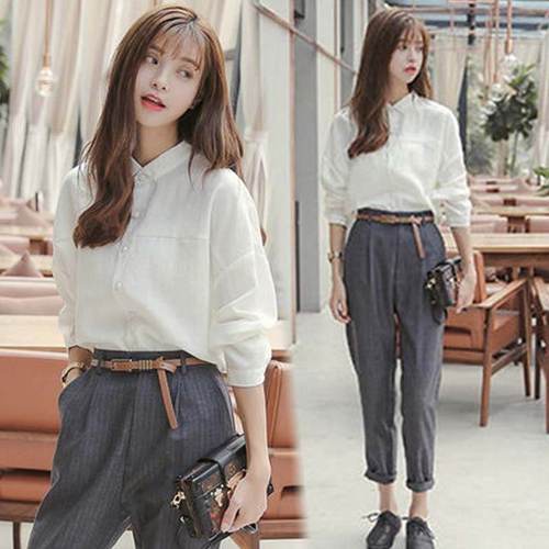 2021初春新款女装气质网红街拍小心机宽松休闲时尚两件套装