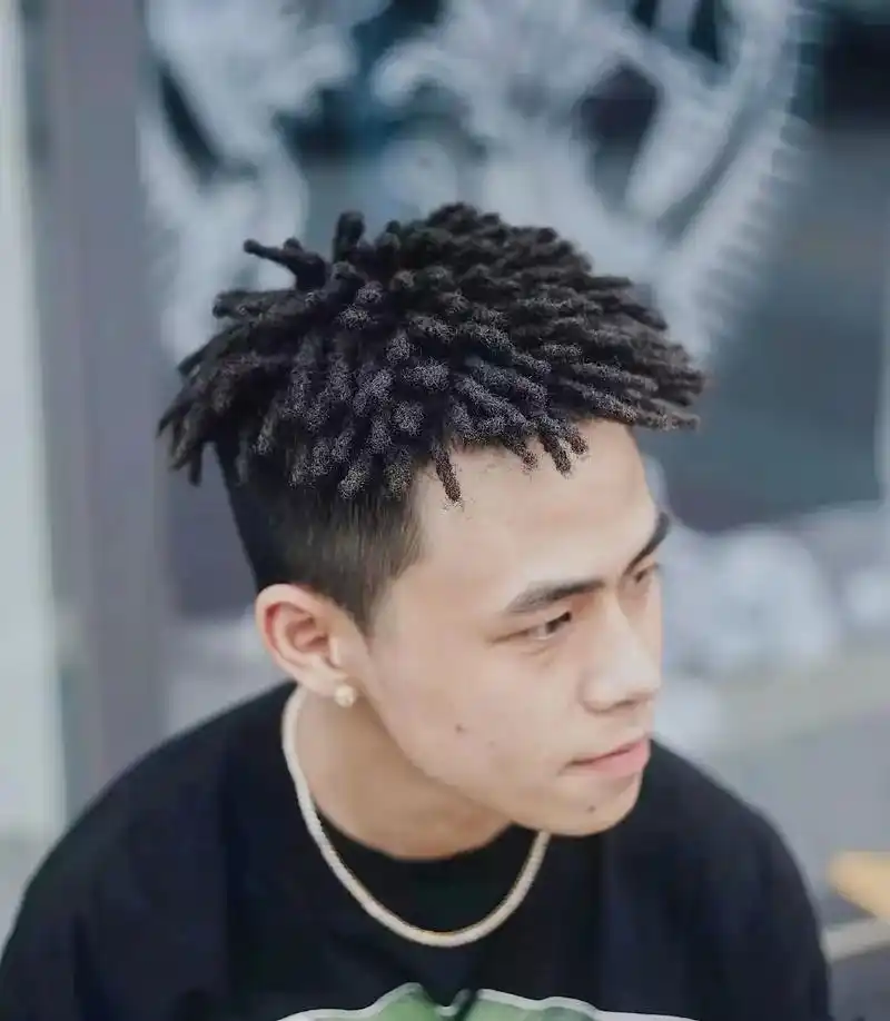 美式短款盆栽脏辫,夏天到了头发必须支棱起来!0707#美 - 抖音