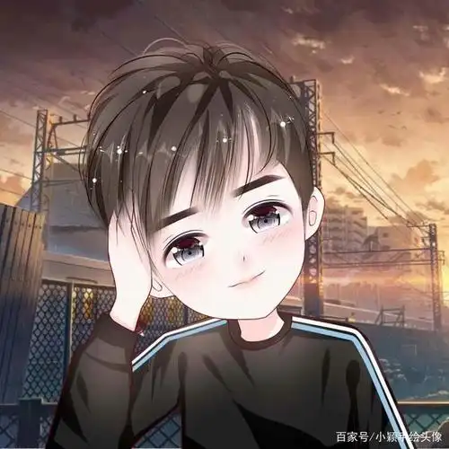 可爱漫画风头像,精致男生头像集,总有你喜欢的