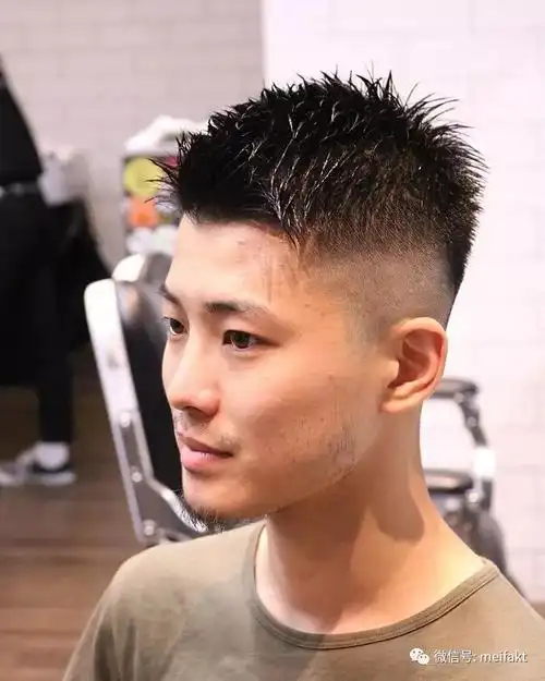 硬汉路线,型男们的发型,简单清爽又有型