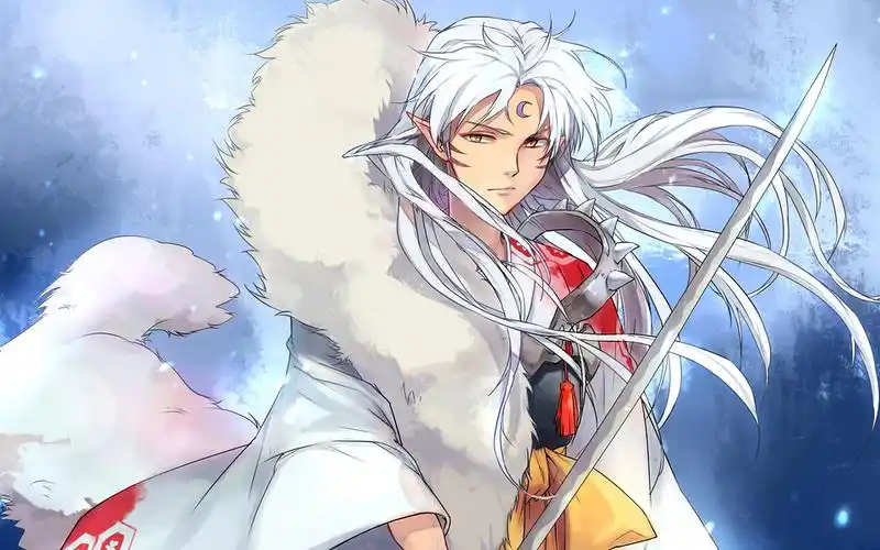 精选犬夜叉杀生丸动漫帅哥图片壁纸分享