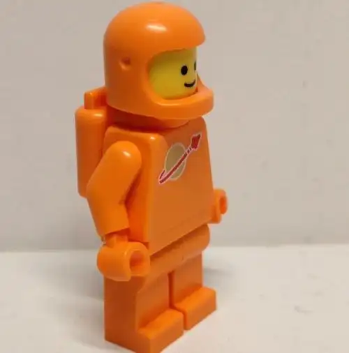 乐高橙色宇航员人仔