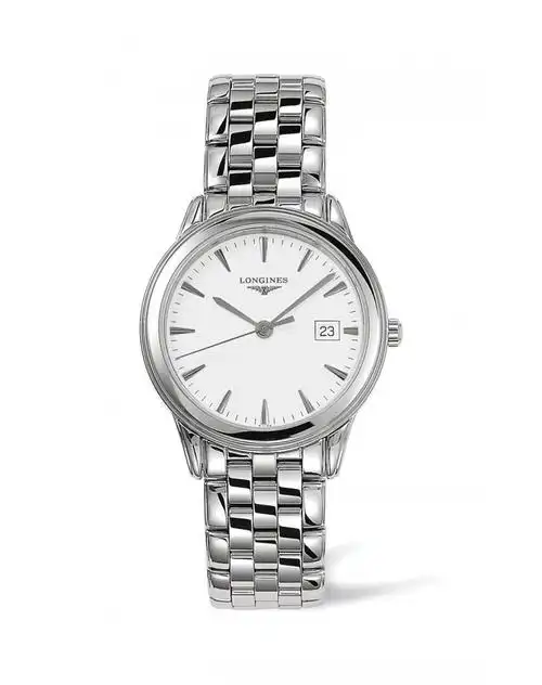 浪琴longines手表专场-军旗系列 石英男表 l4.716.4.12.