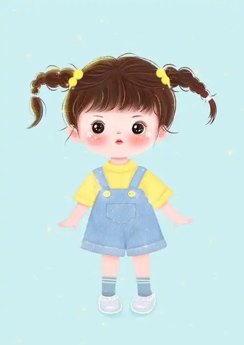 卡通全身人物|插画|儿童插画|芯子菇凉 - 原创作品 - 站酷 (zcool)