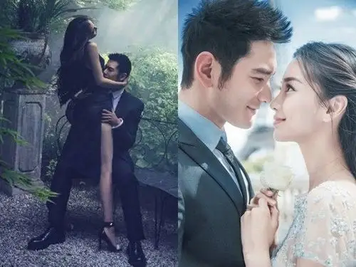 angelababy黄晓明先前未公开的婚纱写真曝光 网友感叹:厉害了我的教主