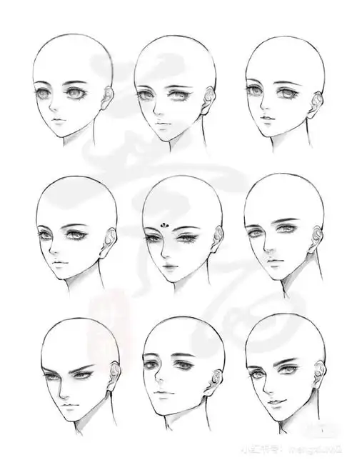 绘画参考##五官参考