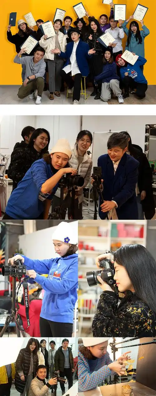 现场实操,建立自己的美食摄影工作室辅导全国各地学员创业并创办美食