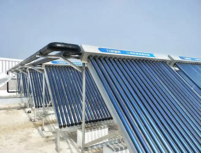 力诺瑞特太阳能集热器及容积式燃气热水器联供系统