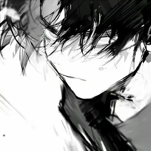 动漫黑白男头##夏日次元盛典