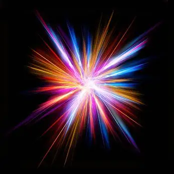 高清黑底红黄蓝炫光设计素材图片下载6 [photoshop资源网|ps教程|psd