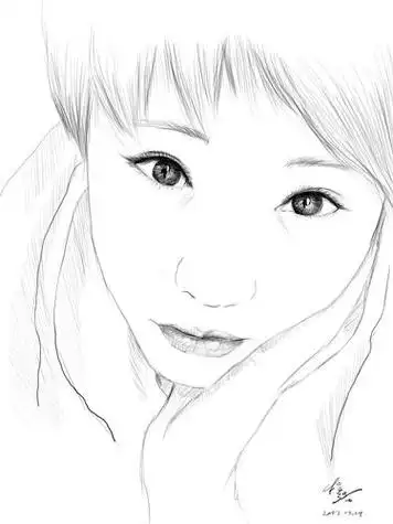 不过张少敏老师唯美人像素描班结课回顾简单素描图片卡通人物原创