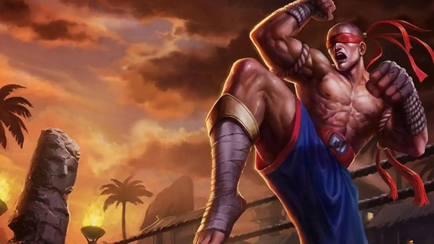 英雄联盟lol盲僧李青皮肤图片壁纸1下载