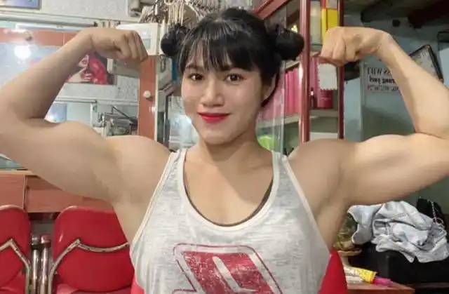 越南金刚芭比,秀二头肌爆红,背后的故事|健美|肌肉_网易订阅