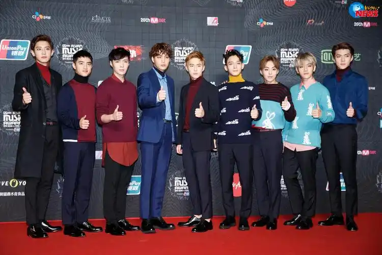 『mama』红毯星光闪耀 exo人气超夯夺『全球风尚奖』