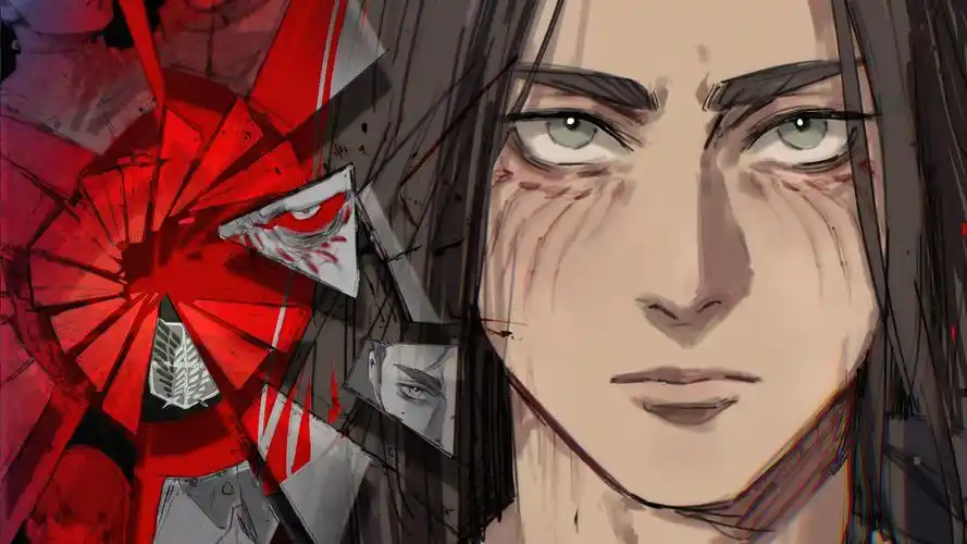 进击的巨人 艾伦耶格尔 eren attack 4k壁纸